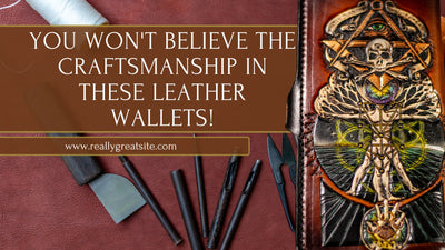You Won't Believe the Craftsmanship in These Leather Wallets!