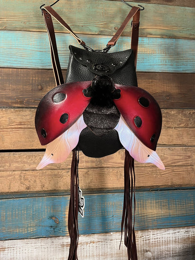 🐞 Ladyshade Ladybug - Ladybug Leather Backpack - Lotus Leather