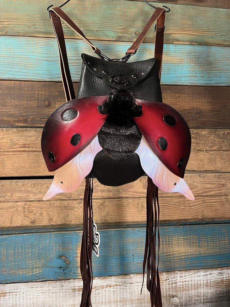 🐞 Ladyshade Ladybug - Ladybug Leather Backpack - Lotus Leather