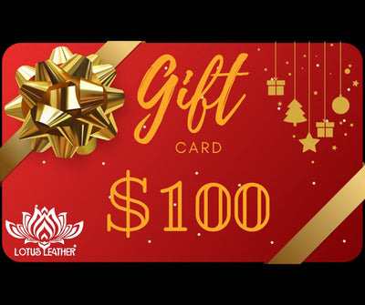 Lotus Leather - Gift Card $100 - Lotus Leather