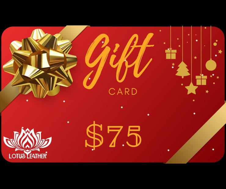 Lotus Leather - Gift Card Custom Value - Lotus Leather