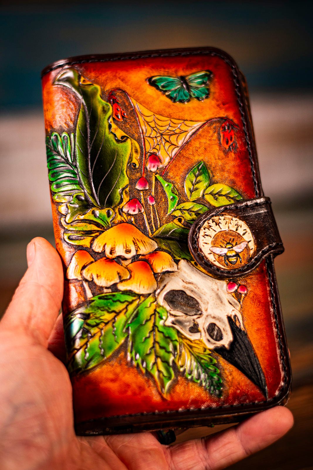 The Art of Hand Tooled Leather
