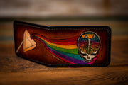 Dark Side of the Stealie - Tooled Leather Wallet