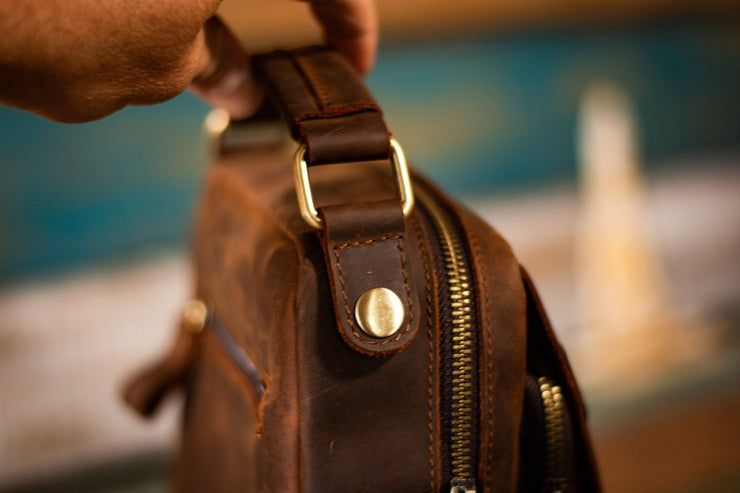 Want something that will last and be an excellent conversation piece? Our artisans can work to your specifications to craft an heirloom piece made of 100% real leather made in the USA that will delight you for years to come.