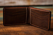 Retro GD - Tooled Leather Wallet - Lotus Leather