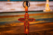 Totem - Leather Keychain - Lotus Leather