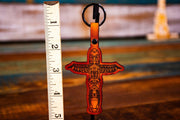 Totem - Leather Keychain - Lotus Leather